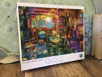 Buffalo Game Aimee Stewart The Pirate Captain’s Dream 2000 Pc Jigsaw Puzzle Used - Image 1 of 2