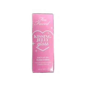 Too Faced Kissing Jelly Gloss Juicy Hydrating Lip Oil Sour Watermelon NEW - Picture 1 of 3