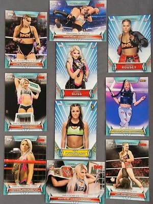 2019 Topps WWE Women's Division Wrestling Cards Complete Your Set You Pick  - Image 1 of 2