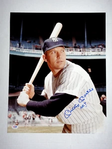 MICKEY MANTLE NO 7. PSA/DNA GRADED 10 GEM MINT SIGNED 16X20 PHOTOGRAPH AUTOGRAPH - Picture 1 of 5