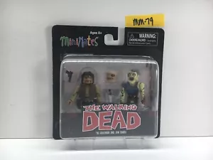 Minimates THE GOVERNOR & JAW ZOMBIE Walking Dead Minifigures Diamond 2013 - NUOVO - Foto 1 di 6