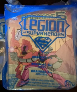 2007 McDonalds Toy DC Comics Legion of Super Heroes 1X Brainiac 5 Actionfigur - Bild 1 von 1