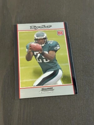 2007 Bowman Chrome Refractor #BC70 TONY HUNT Philadelphia Eagles ROOKIE Card RC - Image 1 of 4