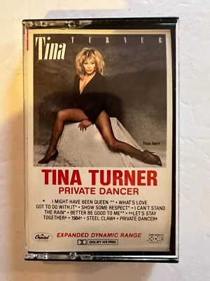 Vtg Private Dancer by Tina Turner (Cassette, Sep-1984, Capitol) 4XT-12330 - Image 1 of 4