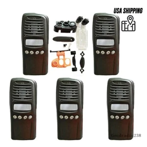 5x Repair Front Housing Case for TK3180 Radio with Knobs & Keypad - Zdjęcie 1 z 4