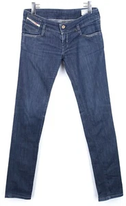 Diesel Matic 008dr_Stretch Jeans Donna W28/L34 Fade Effekt Kegelförmig Zip Fly - Picture 1 of 14