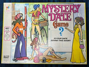 Vintage Mystery Date Board Game Complete Milton Bradley 1972 - Picture 1 of 4