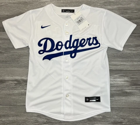 Nike Youth MLB Los Angeles Dodgers Cody Bellinger Home Jersey Size Small 8 Cover