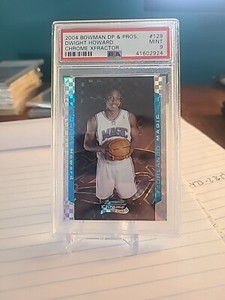 Dwight Howard - PSA 9 - 2004 Bowman Chrome #129 - Xfractor SP /150 RC Fut. HOF 