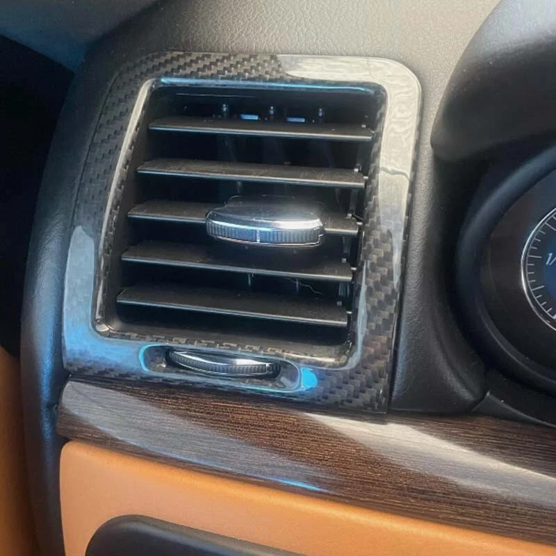 Adecuado para Maserati GRANCABRIO/GRANTURISMO aire acondicionado ventilación lateral carbono f Foto 1 de 4