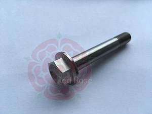 M10 x 70mm Titanium Hex Head Flange Bolt GR5 Grade 5 Quality 1.25mm - Picture 1 of 2