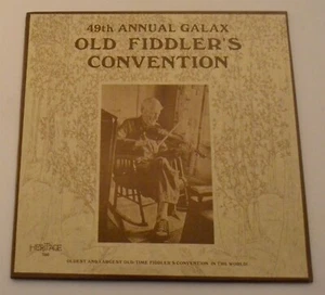 SEALED OLD STOCK BLUEGRASS LP 49th Annual Old Fiddler’s Convention GALAX VA 1984 - Picture 1 of 2