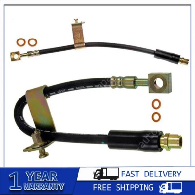Mangueira hidráulica de freio dianteira Dorman Dorman 2x Chevrolet Malibu 2004~2012 - Imagem 1 de 4