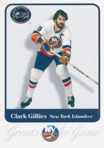 2001-02 Fleer Greats of the Game #62 CLARK GILLIES - New York Islanders - Bild 1 von 1