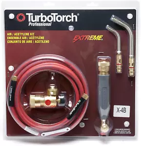 TURBOTORCH 0386-0336 X-4B Manual Torch Kit, Air Acetylene, EXTREME Swirl Combust - Picture 1 of 1