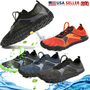 Mens Water Shoes Quick Dry Barefoot Swim Diving Water Sports Shoes Beach Sandals