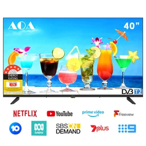 AOA 40inch LED WebOS Smart Full HD TV DVB-T2 BT WIFI 2.4G/5G - Picture 1 of 3