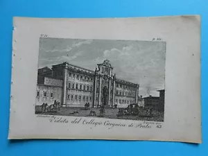 7922) Stampa originale Cicognini di Prato dis.Silvestri inc. Verico Fontani 1822 - Picture 1 of 2