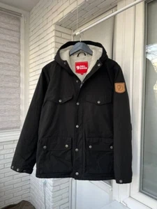 Fjallraven 82213 Greenland Woman Winter Black Jacket G-1000 Multi Pocket Size S - Picture 1 of 20