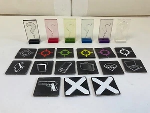 *Replacement Parts* Clue Secrets & Spies and Board Game *Pawns/Tokens/X Scorers* - Picture 1 of 4