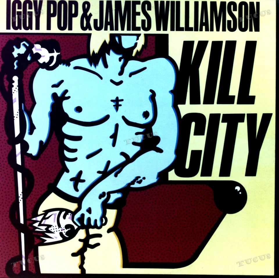 Iggy Pop & James Williamson - Kill City Germany LP 1978 (VG+/VG+) '* - Image 1 of 1