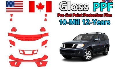 reCut PPF Paint Protection Film For Nissan Pathfinder Acenta-Tekna SUV 2010-2014 - Imagem 1 de 4