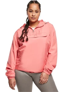 Urban Classics Ladies Basic Pull Over Jacket Giacca, Rosa (Pale Pink), XS Donna- - Foto 1 di 9