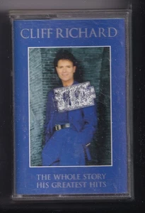 (LS715) Cliff Richard, The Whole Story, His Greatest Hits 2000 Cassette Tape x 2 - Picture 1 of 2