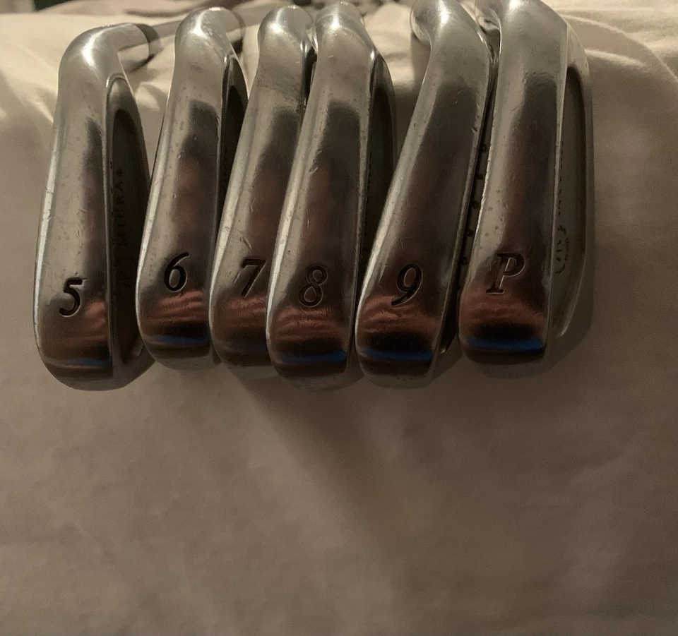 Punto de paso forjado genuino Miura 9003 hierros 5-PW varillas rígidas flexibles de emisión Tour Foto 1 de 4