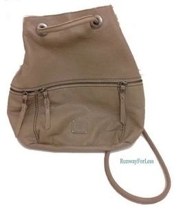 The Sak Camino Convertible Backpack Bucket Hobo Bag Purse Leather Excellent - Afbeelding 1 van 12