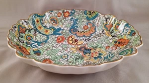 James Kent Old Foley Ceramic 7-1/4" Oval Trinket Dish - Nice! - Picture 1 of 3