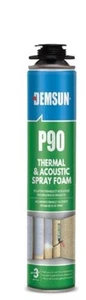 P90 THERMCOAT DÄMMUNG & AKUSTIK PROF SCHAUMSTOFF 850ML LÜCKENFÜLLER - Bild 1 von 6