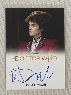 Doctor Who Series 11 y 12 2022 autógrafo Haley McGee como Dorothy Skerrit Foto 1 de 2