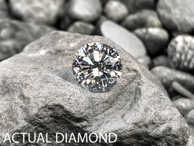 GIA Certified Round Brilliant .28 CT SI2 K Loose Genuine Earth Mined Diamond - Image 1 of 4