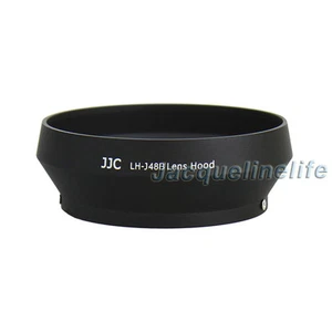 JJC Metal Lens Hood for Olympus M.Zuiko Digital 17mm f/1.8 Lens as LH-48B Black - Picture 1 of 5