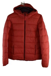 White Stuff Womans Red Padded Puffer Jacket SIze UK 8 Nylon Outdoors - Picture 1 of 10