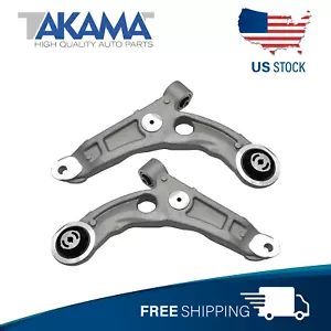 2 PCS OE QUALITY Front Lower Control Arms for 2014-2018 JEPP CHEROKEE - Picture 1 of 5