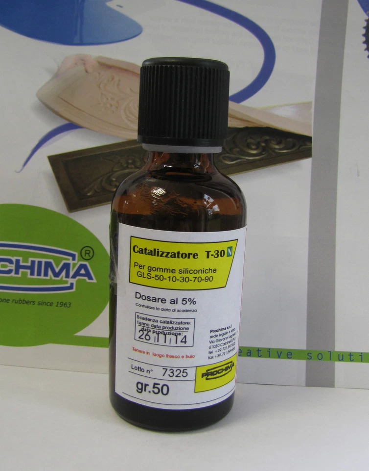 Catalizzatore Prochima T30 50gr per gomma siliconica GLS 50 scadenza 05/2026