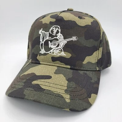 Gorra de béisbol True Religion negra verde camuflada blanca Buda Snapback envejecida Foto 1 de 4