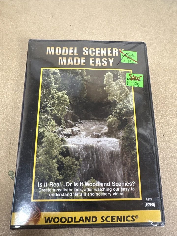 Woodland Scenics R973 Model Scenery Made Easy DVD