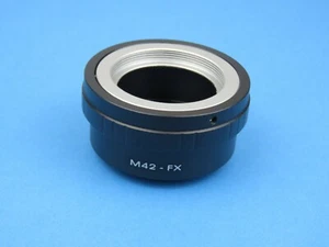 M42 Screw Lens Adapter for Fujifilm X-T30 II, X-E4, X-Pro3 X-Pro2, X-Pro1    - Picture 1 of 4