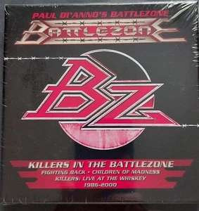 Paul Di'Anno's Battlezone - Killers In The Battlezone . 3xCD Boxset. Iron Maiden - Picture 1 of 2