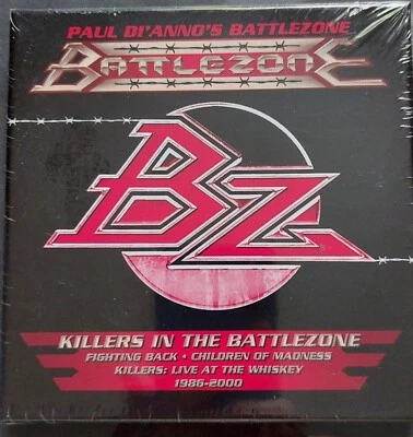 Paul Di'Anno's Battlezone - Killers In The Battlezone  [3xCD Boxset] Iron Maiden Foto 1 de 2
