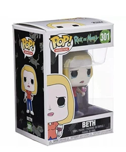 NEU Funko Pop! Animation Rick and Morty BETH mit Weinglas Vinyl Figur #301 - Bild 1 von 4