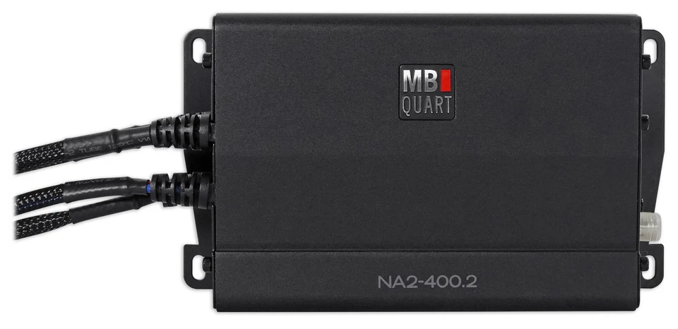 MB QUART NA2-400.2 400w 2-Channel Amplifier Amp For Polaris/ATV/UTV/RZR/CART - Image 1 of 4