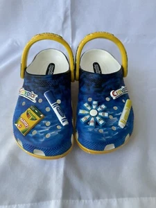 Crayola Classic Clog Crocs Big Kids Size 4 NEW in Box Limited Addition - Picture 1 of 10