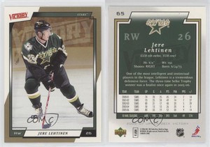 2006-07 Victory Gold Jere Lehtinen #65