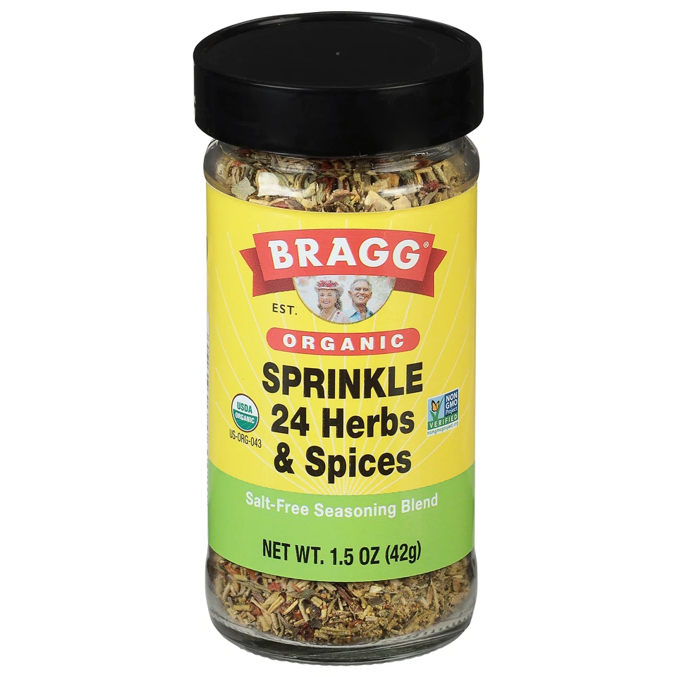 Bragg Sprinkle Herb & Spice Seasoning 1.5 Oz Grocery