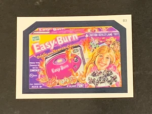 2005 Topps Wacky Packages Bonus Sticker Card Easy Burn Bake Oven Spoof B3 NM - Picture 1 of 2
