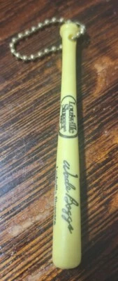 Wade Boggs Louisville Slugger Baseball Bat Key Ring/chain, Approx. 5" - Image 1 of 4